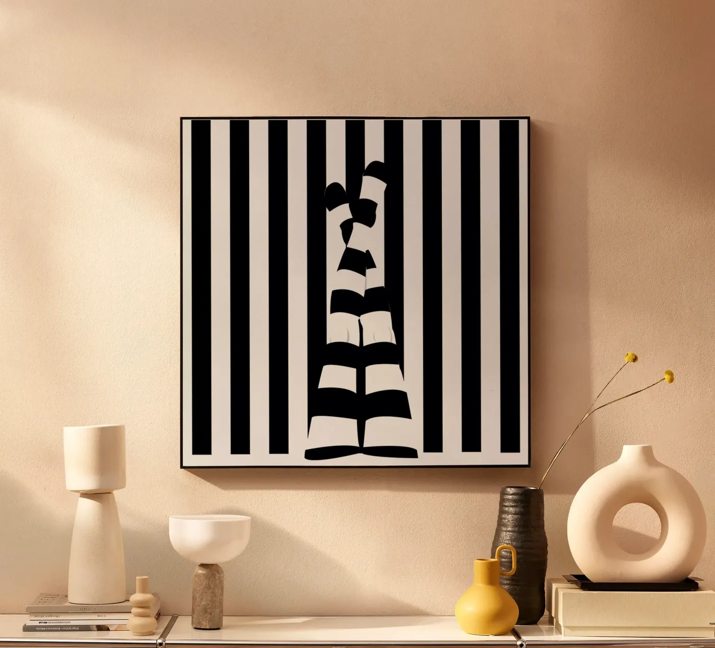 Striping legs acryl van Ctoft