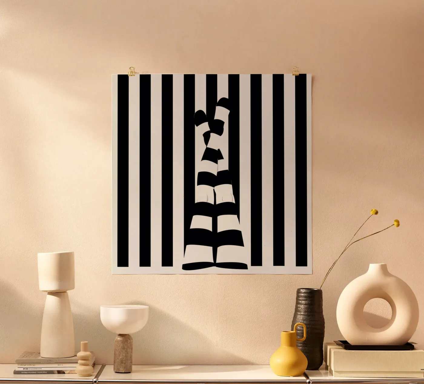 Striping legs poster da Ctoft