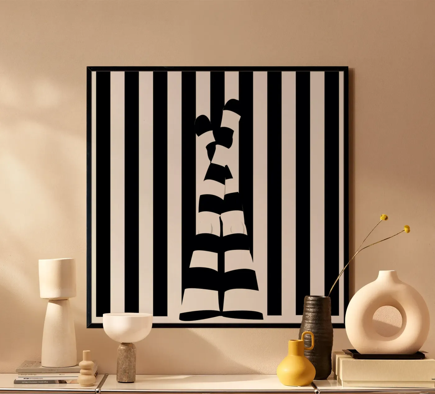 Striping legs poster da Ctoft