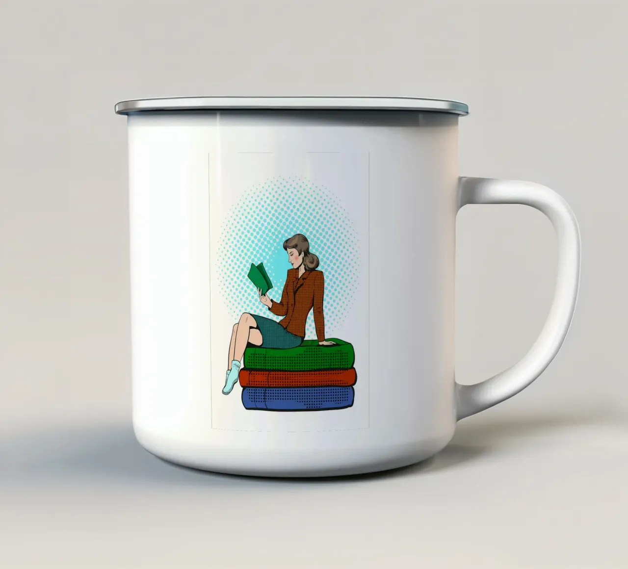 Insegnante tazza in smalto da Aiden Garcia