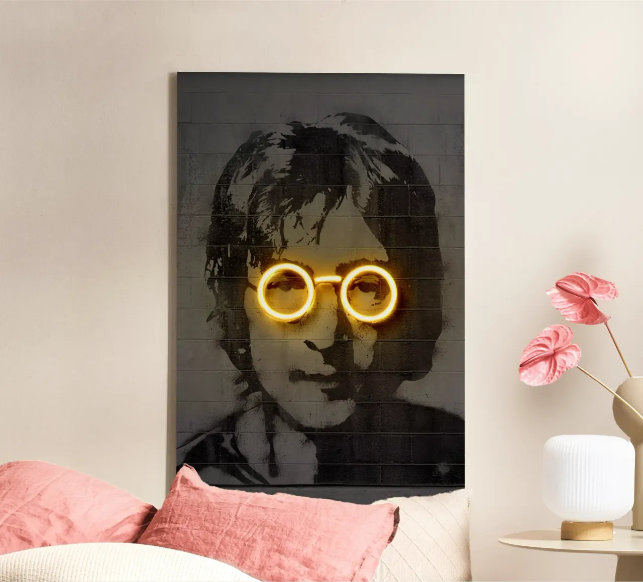 John canvas met Baklijst van Octavian