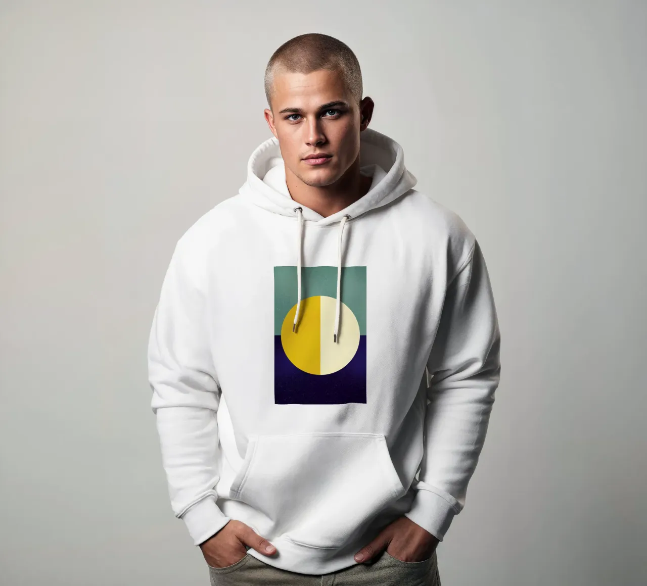 Light and Dark felpa con cappuccio da daylight design studio