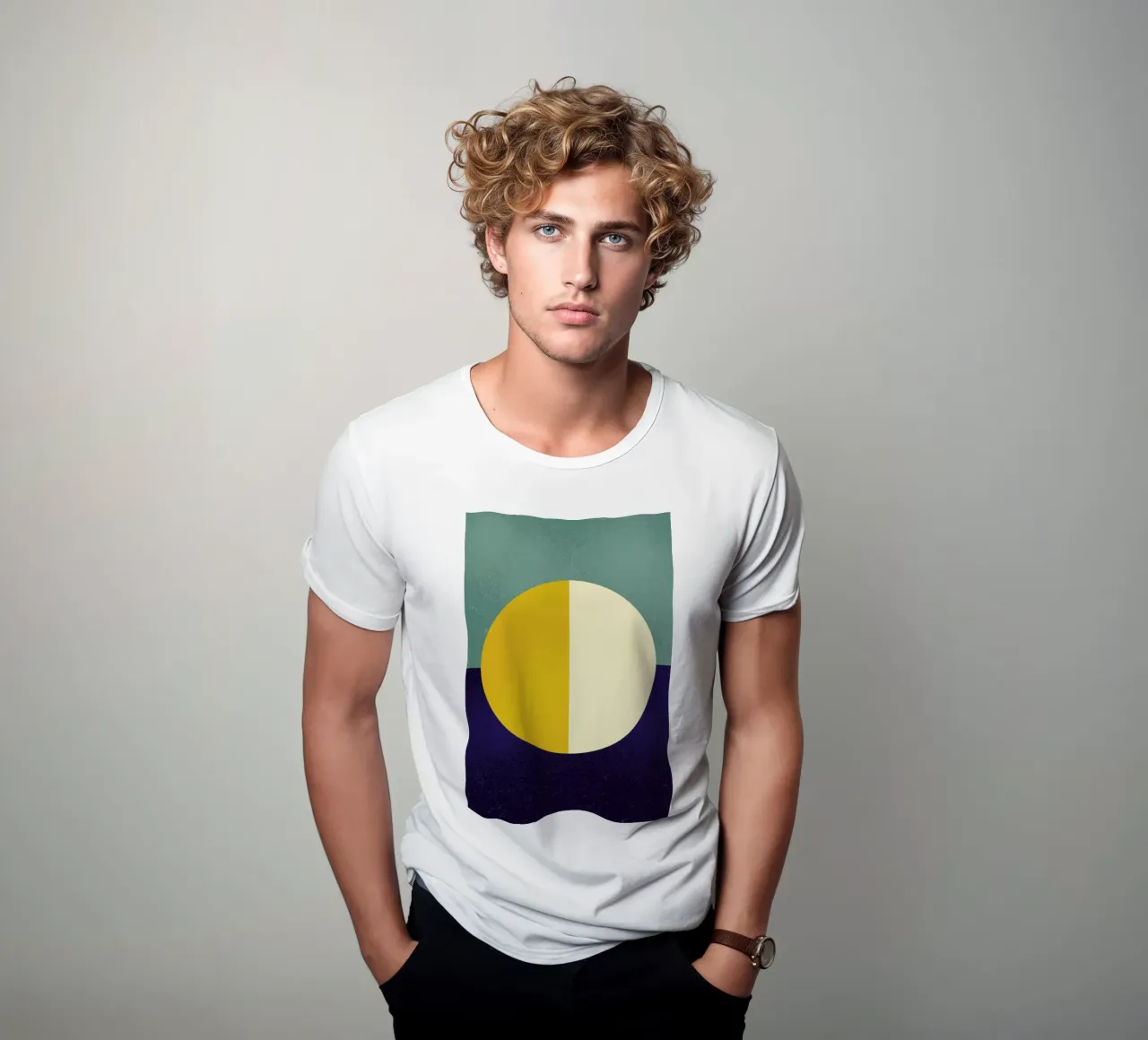 Light and Dark t-shirt da daylight design studio