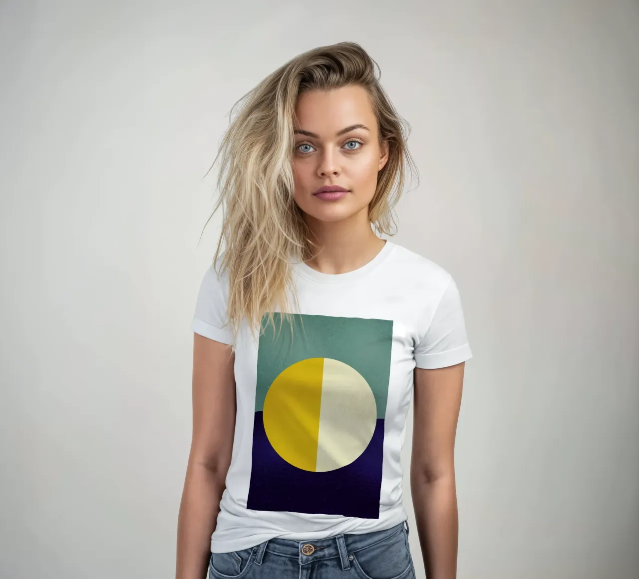 Light and Dark t-shirt da donna da daylight design studio