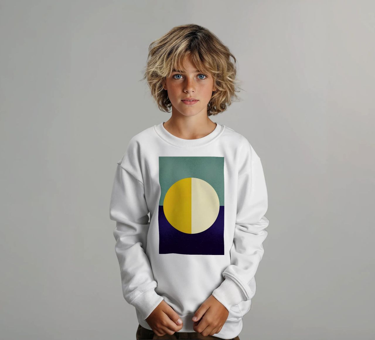 Light and Dark felpa bambino da daylight design studio