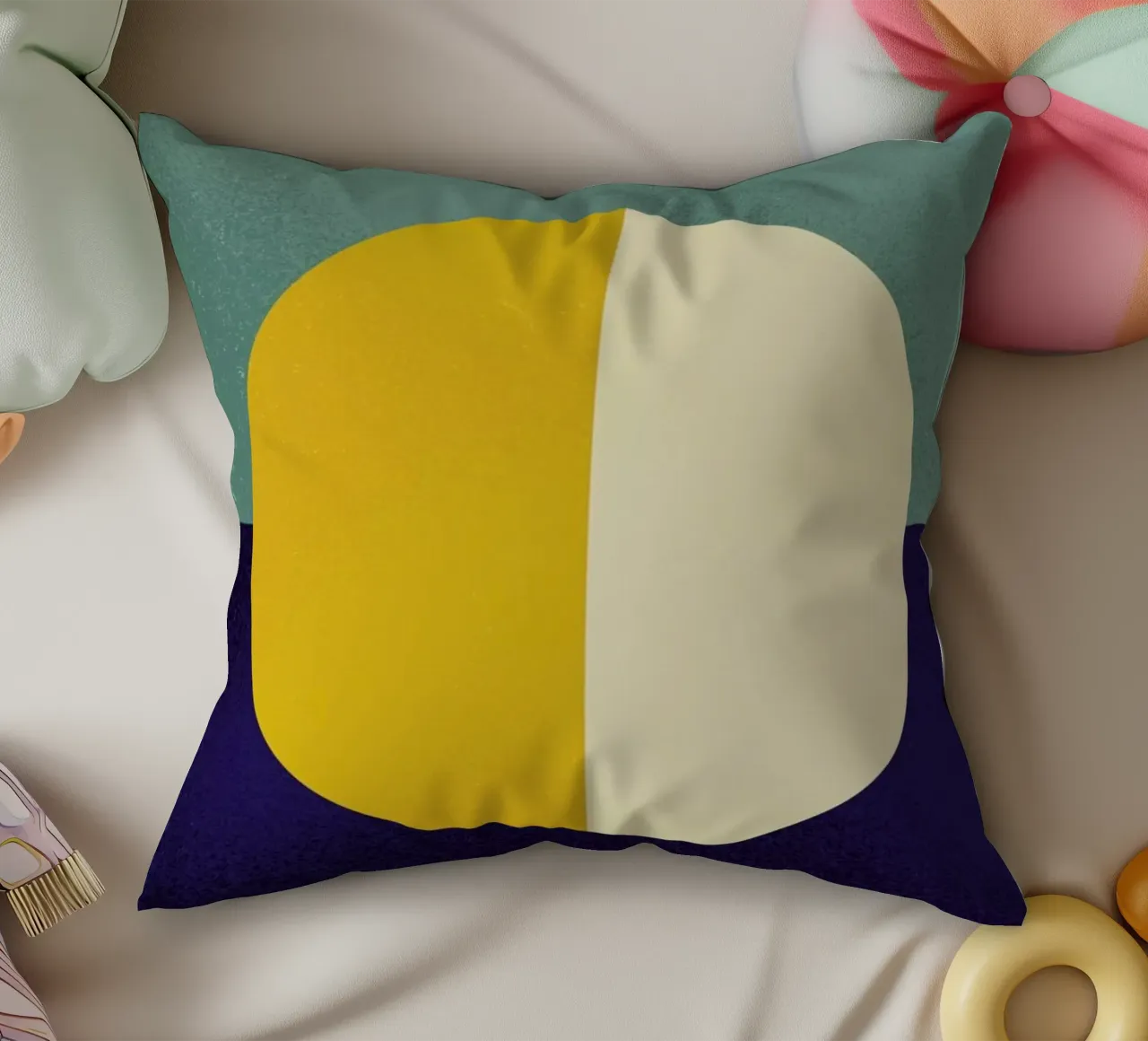 Light and Dark cuscino da daylight design studio