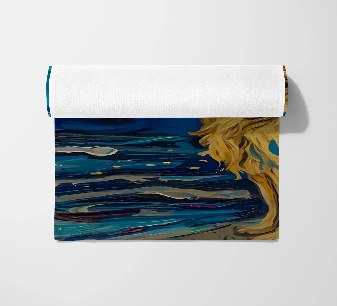 cane vangogh telo mare da Adrian Patel