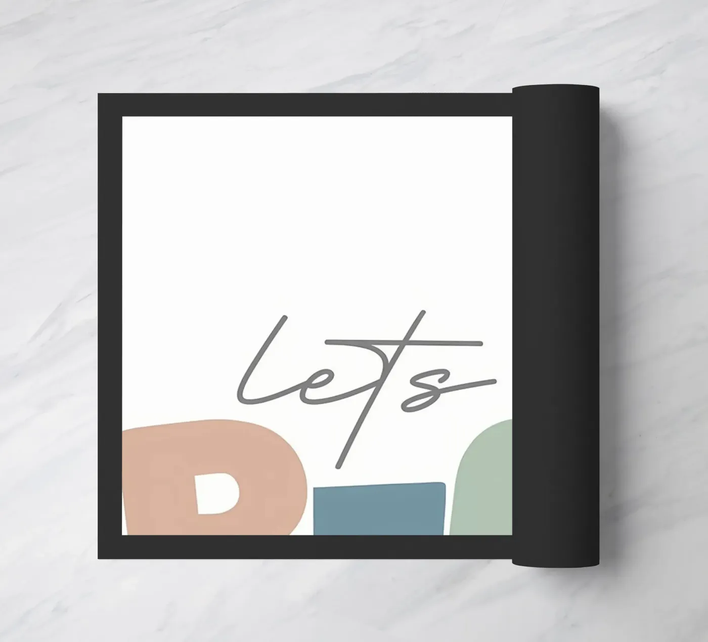 Lets Read doormat by Aiden Garcia