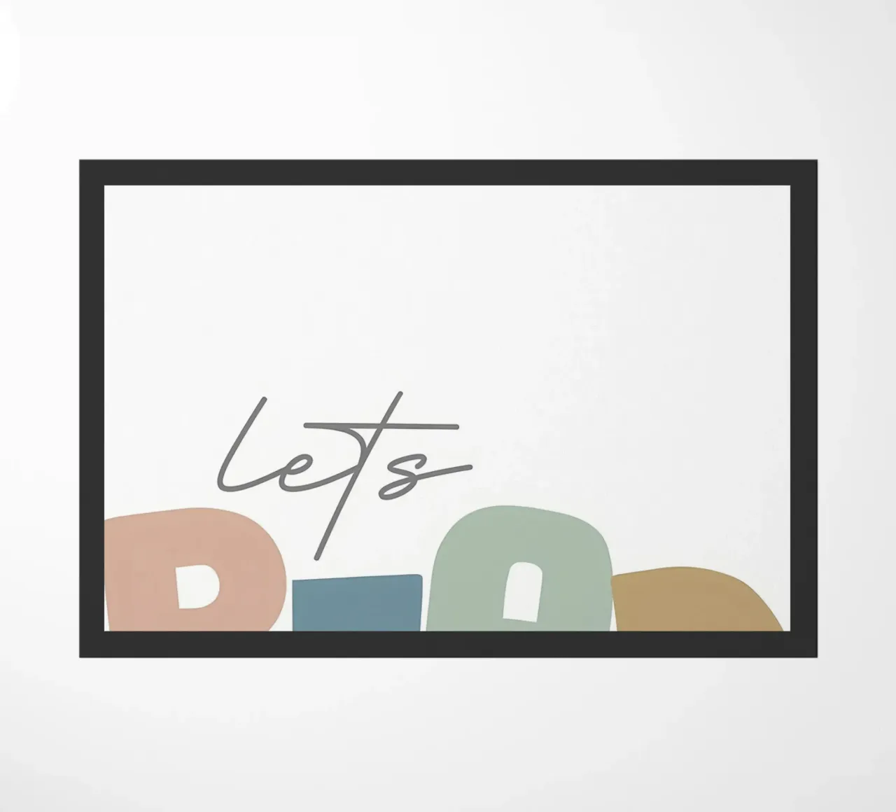 Lets Read doormat by Aiden Garcia