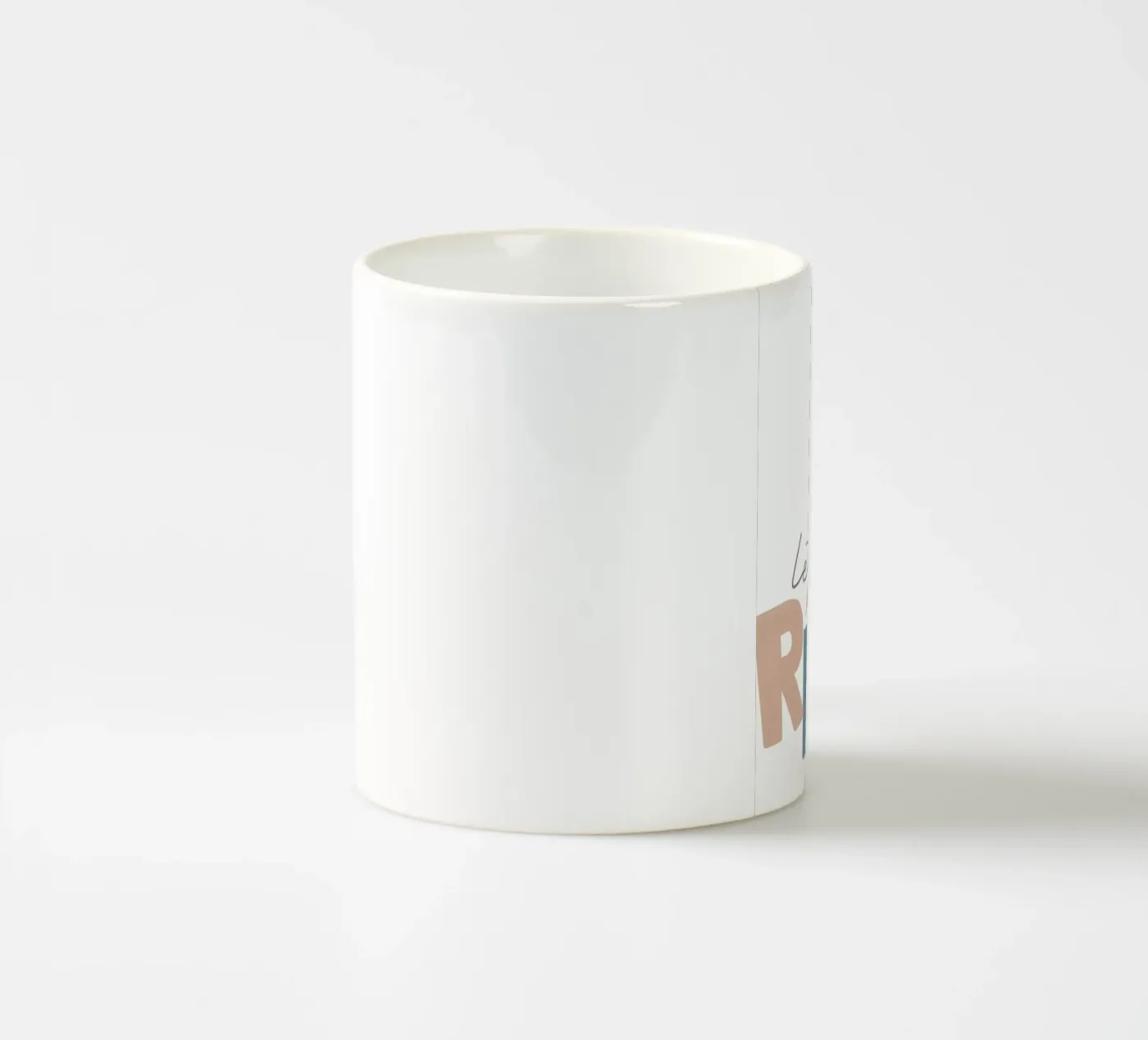 Lets Read ceramic mug by Aiden Garcia