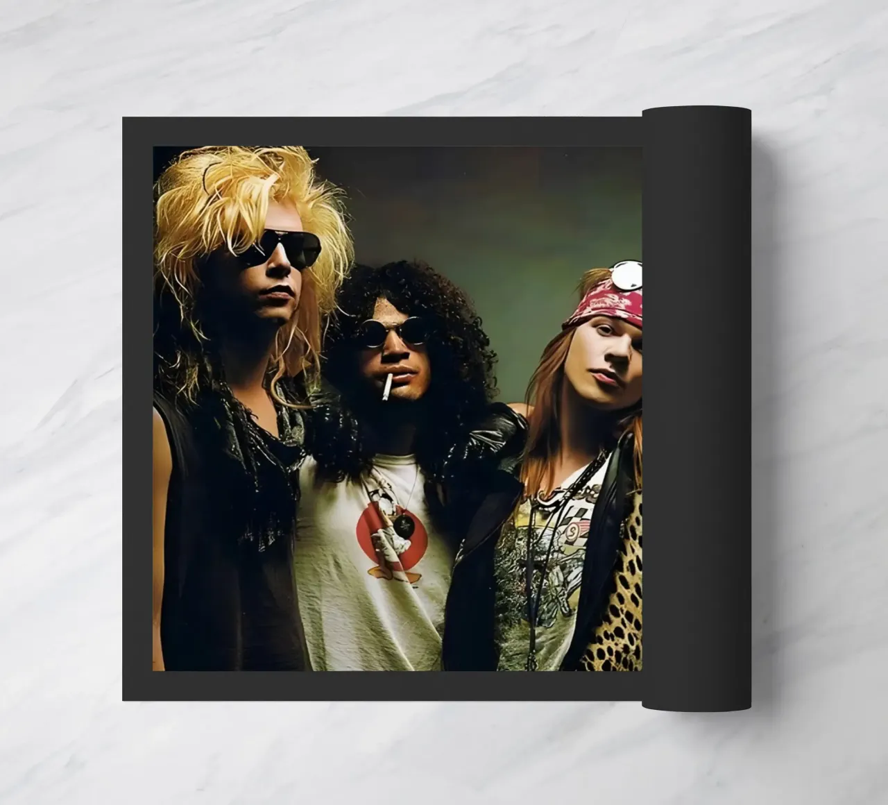 Guns N' Roses zerbino da Low poly art