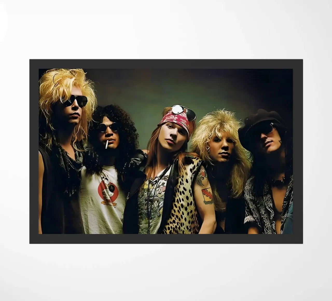Guns N' Roses zerbino da Low poly art