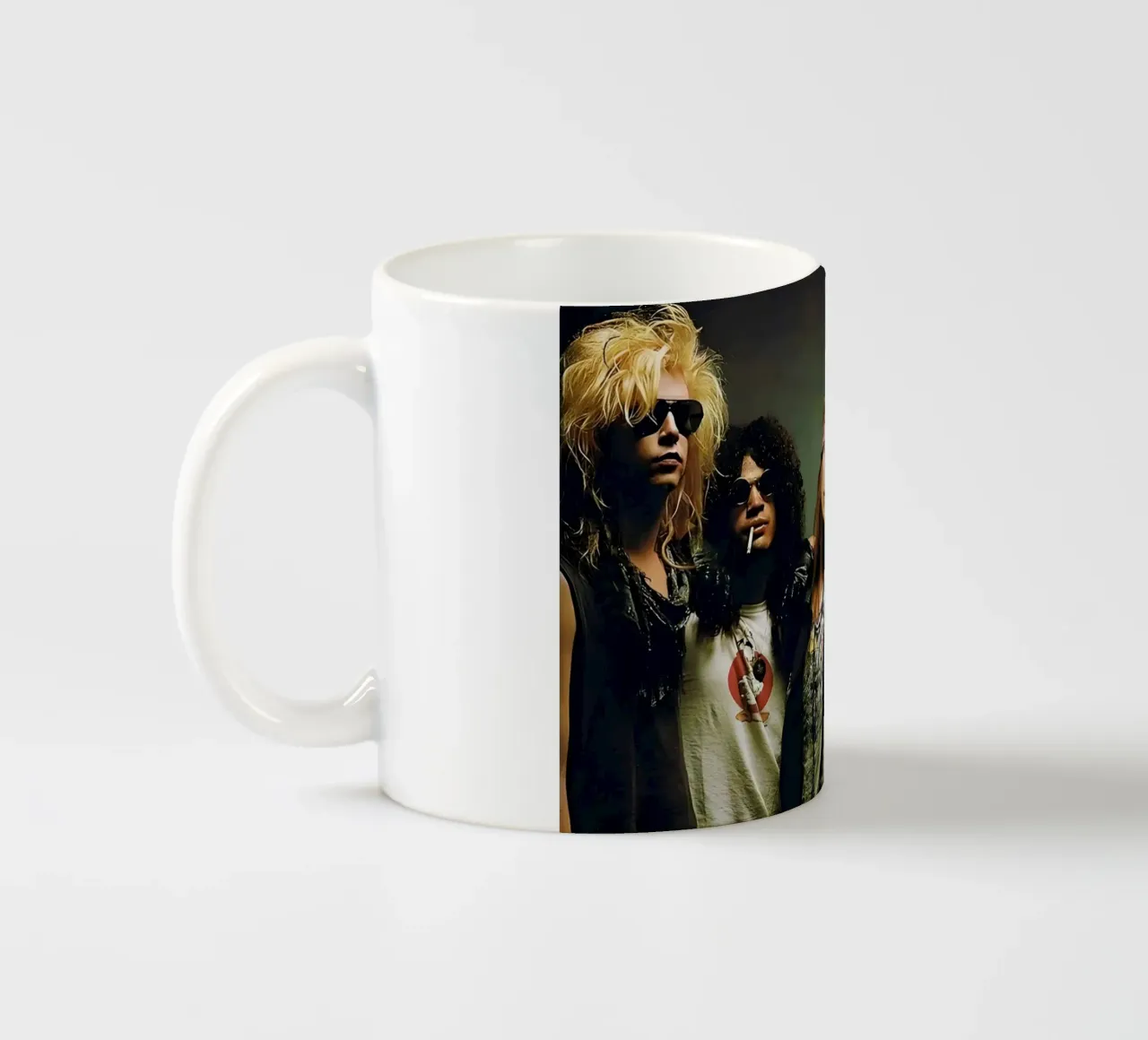 Guns N' Roses tazza in ceramica da Low poly art