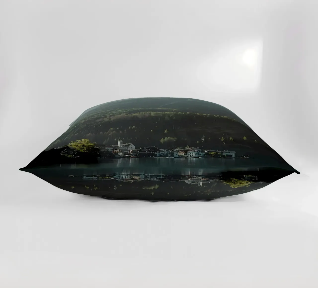 By the lake decorative cushion by Matthew Katz