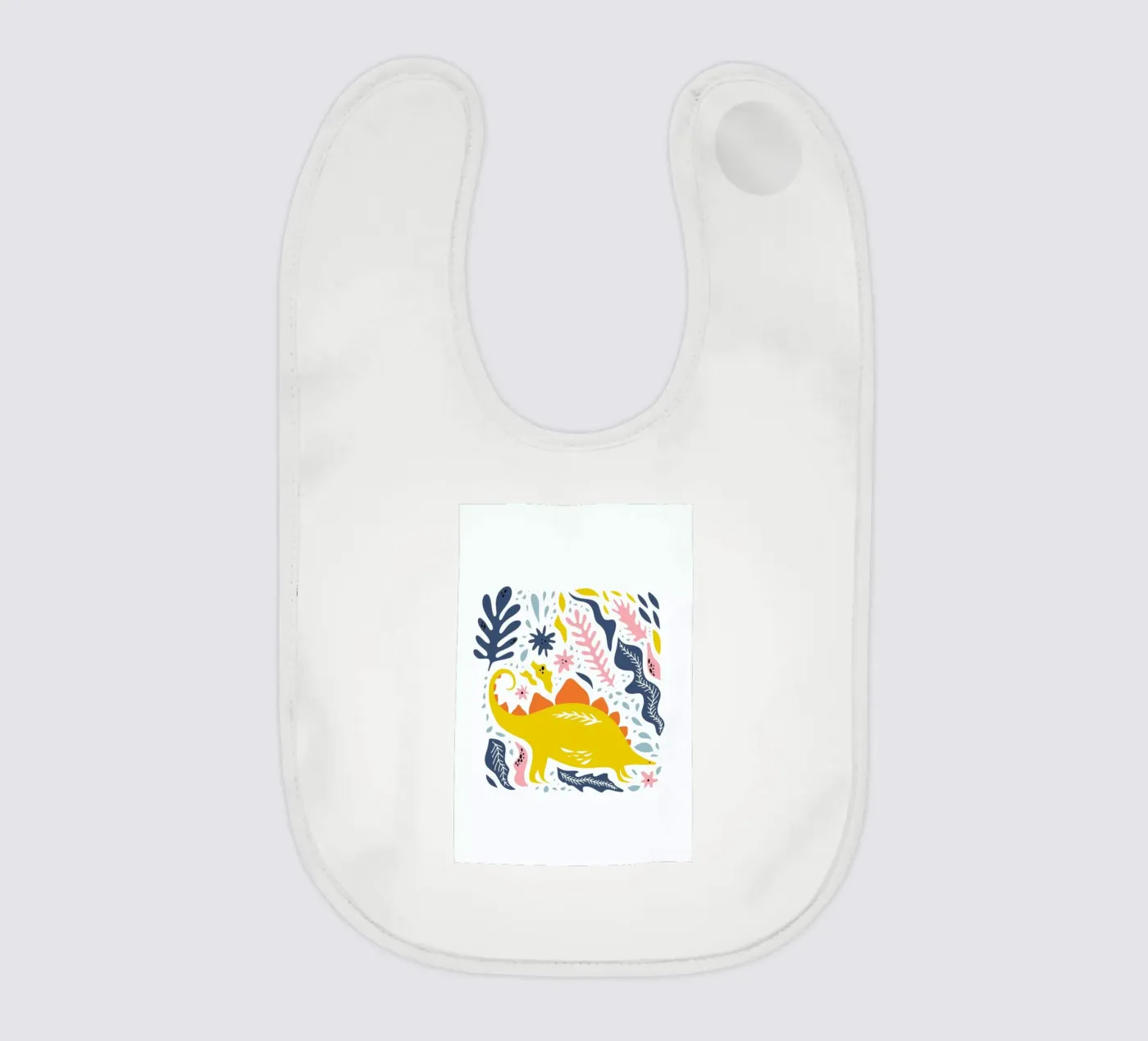 Dinosaur baby slabbetje van Little Flourishes
