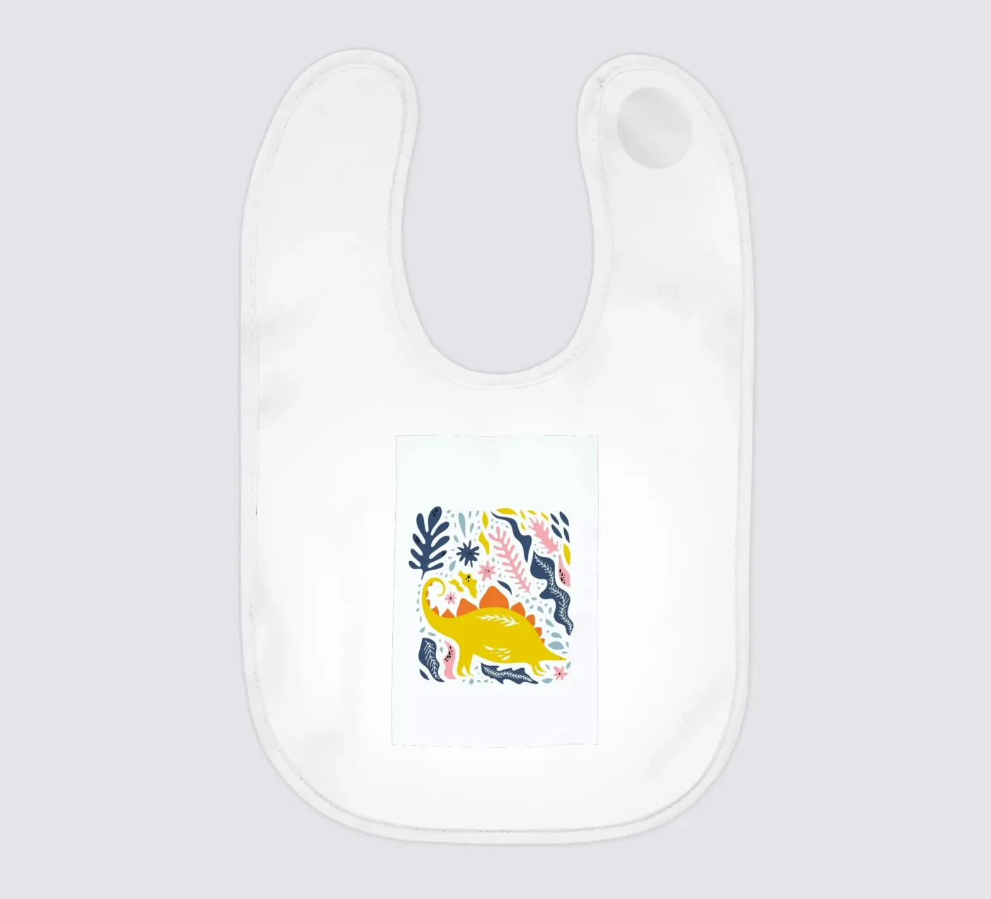 Dinosaur baby slabbetje van Little Flourishes