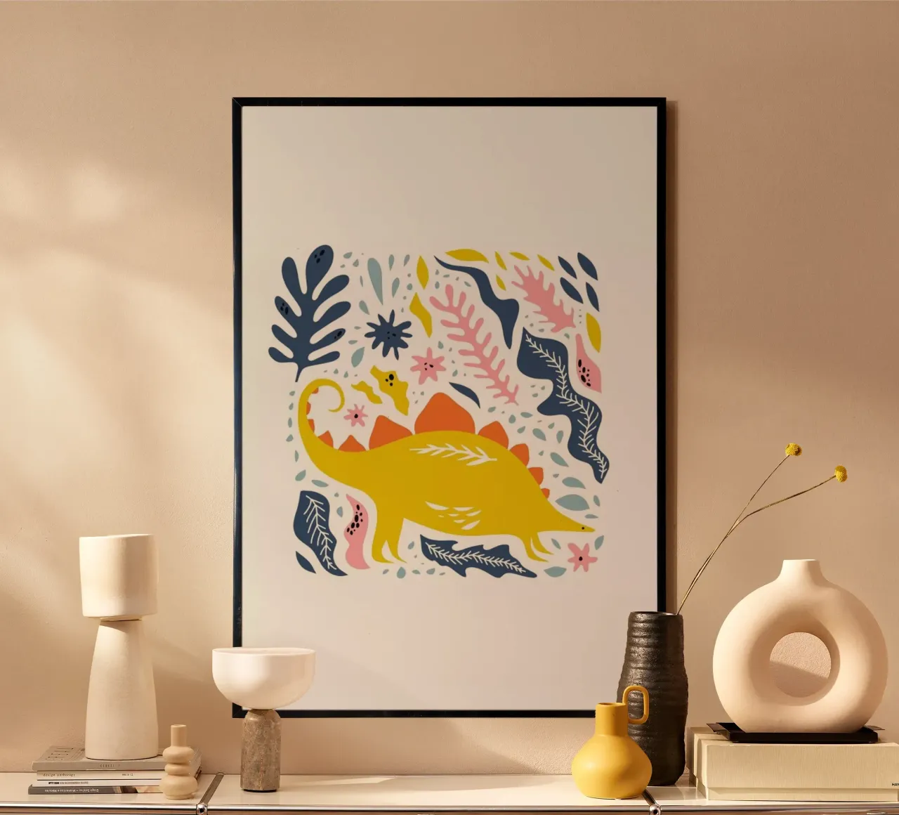 Dinosaur poster da Little Flourishes