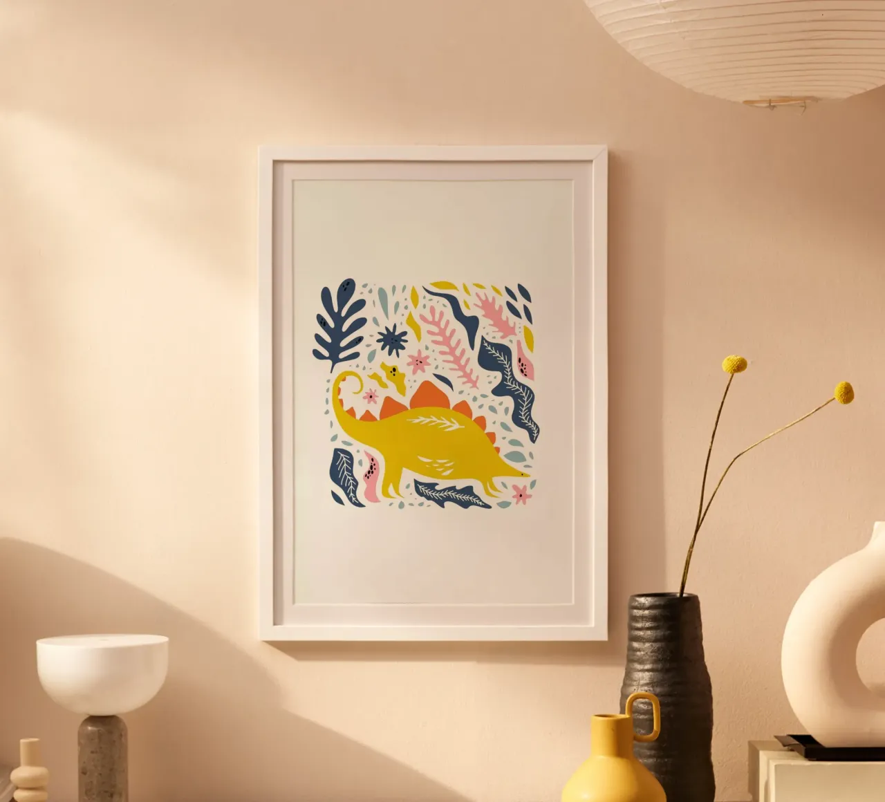 Dinosaur poster da Little Flourishes
