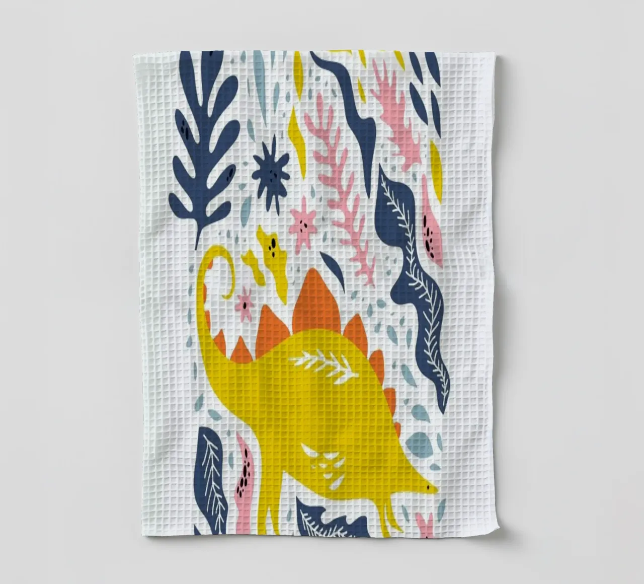 Dinosaur canovaccio da cucina da Little Flourishes
