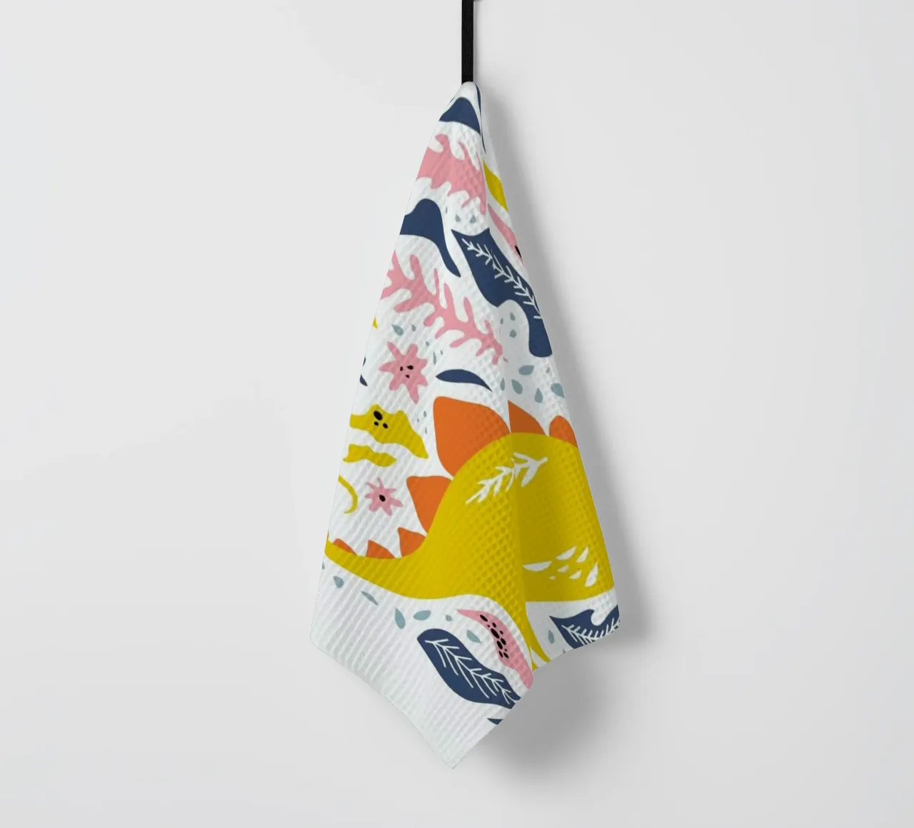 Dinosaur canovaccio da cucina da Little Flourishes