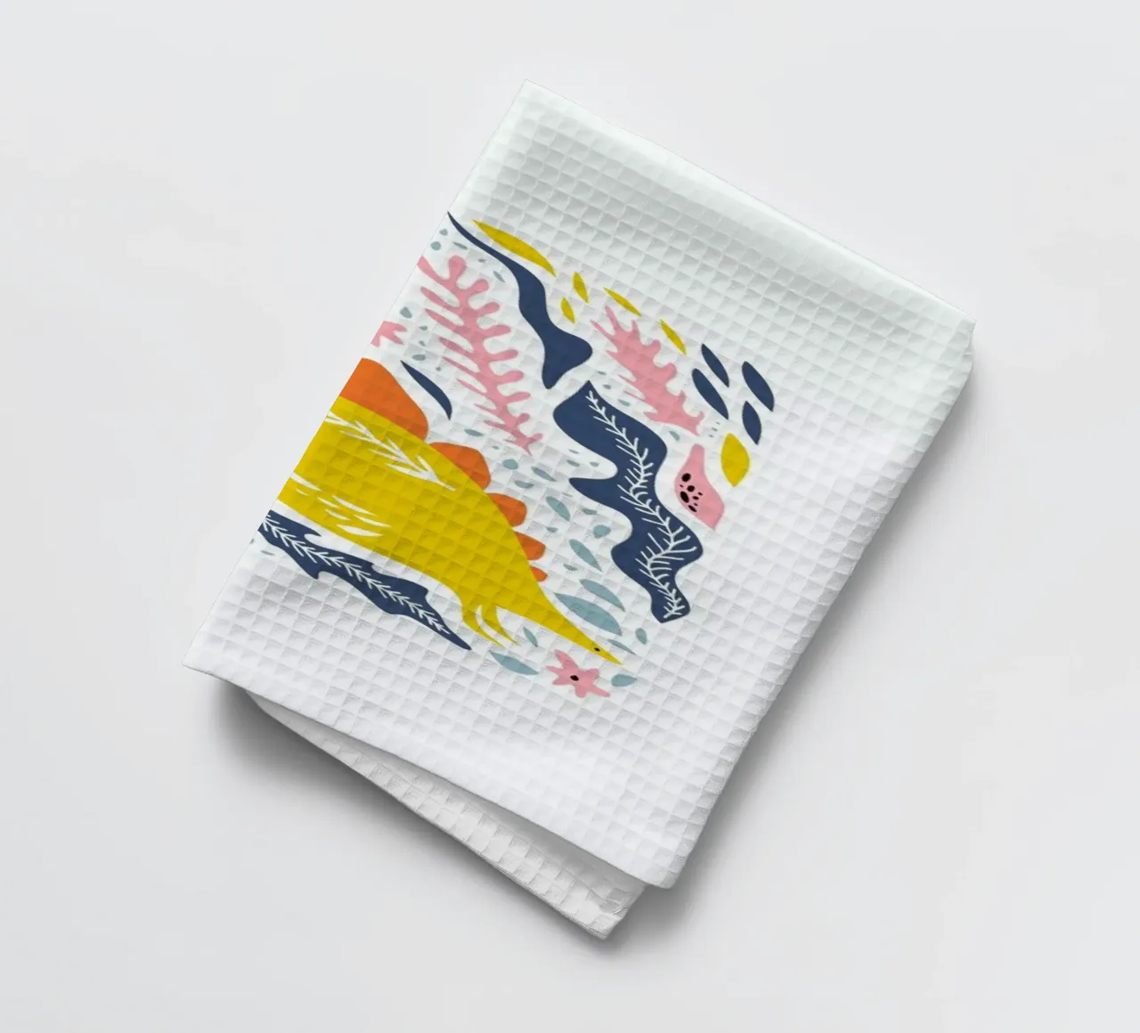 Dinosaur canovaccio da cucina da Little Flourishes
