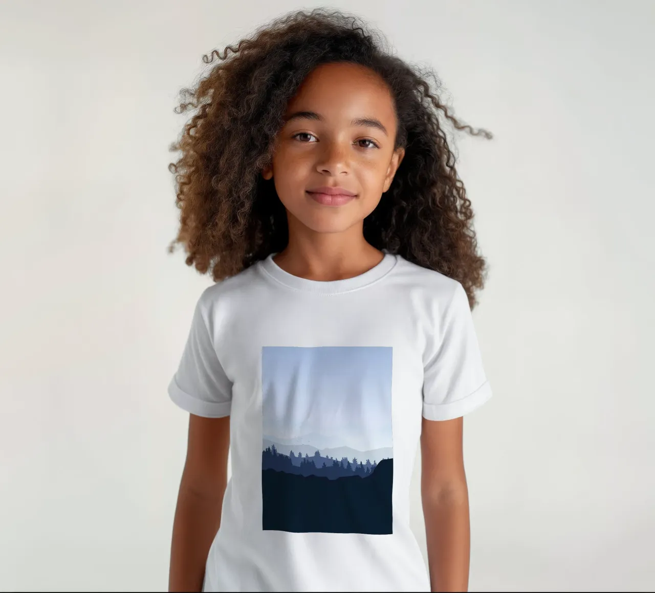 flat of the jungle kids t-shirt by Bartosz Powalka