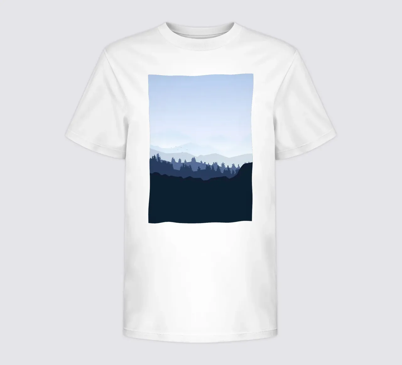 flat of the jungle kids t-shirt by Bartosz Powalka