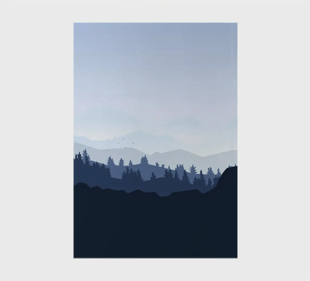flat of the jungle notebook by Bartosz Powalka