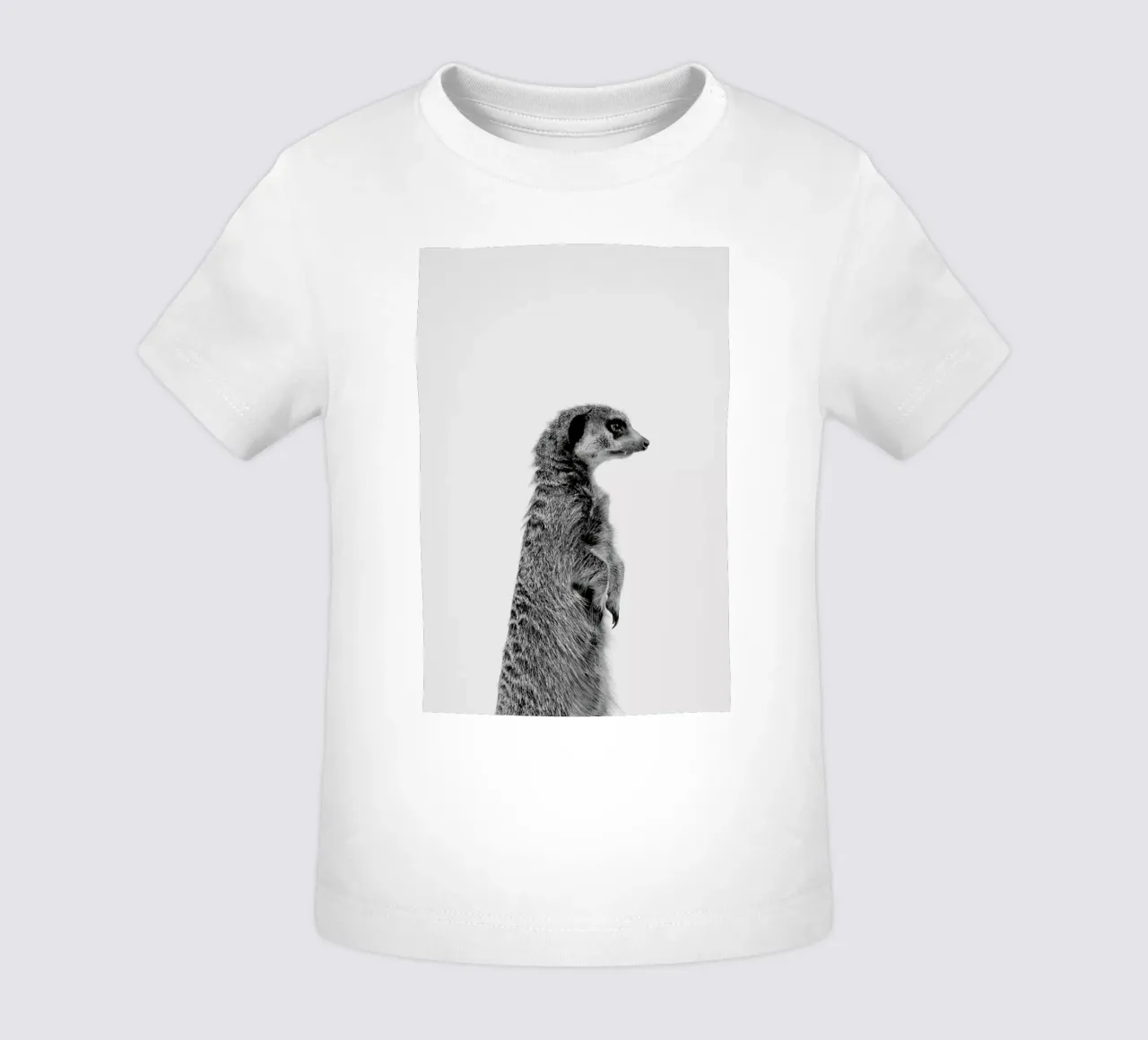Meerkat Classic baby t-shirt by Paws & Claws