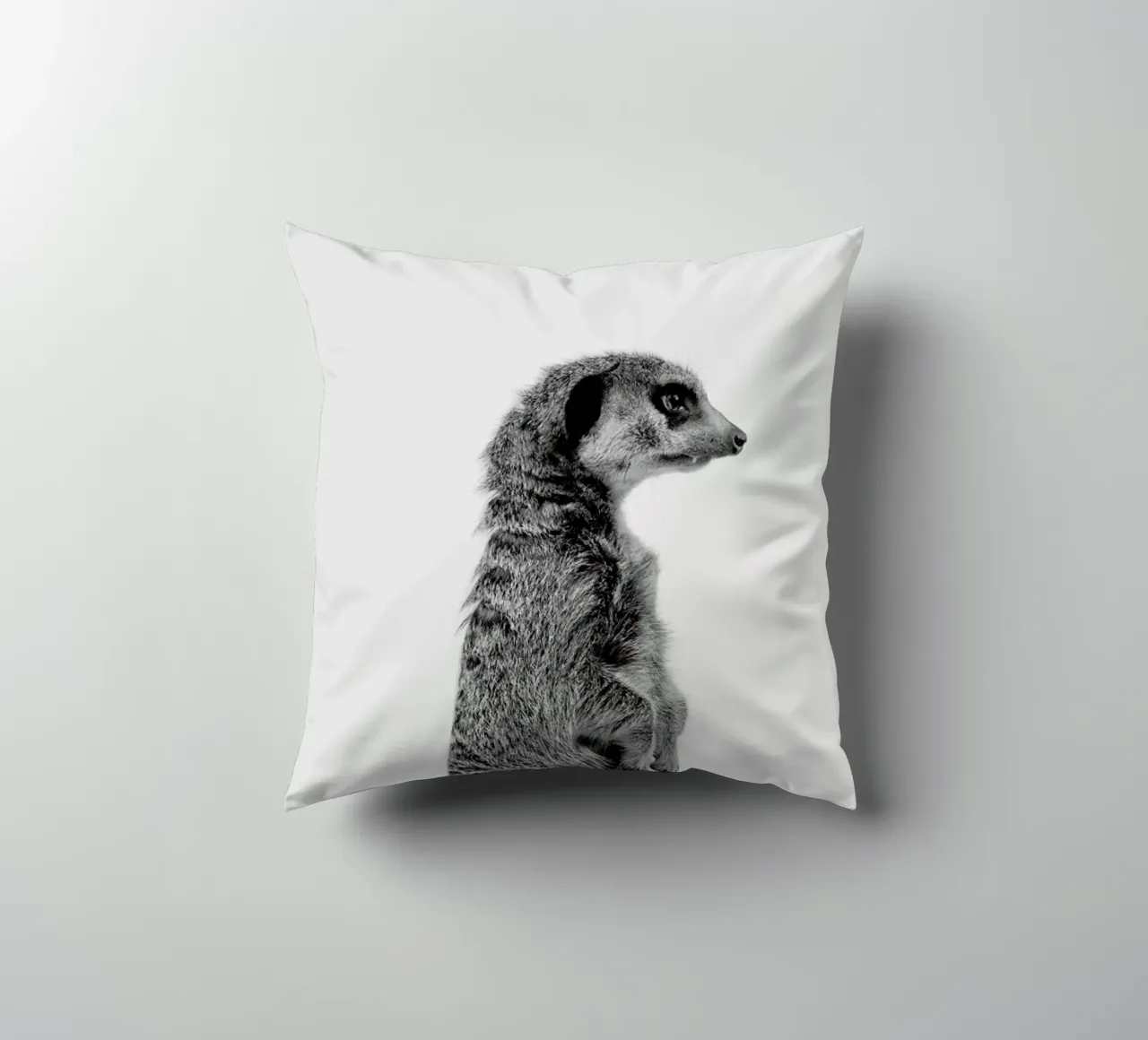 Meerkat Classic decorative cushion by Paws & Claws
