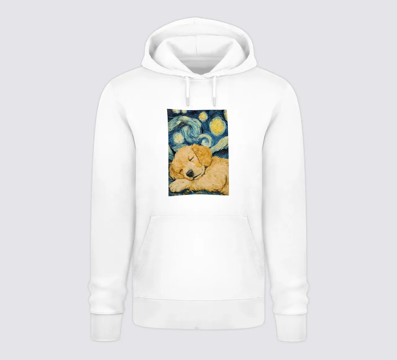 Cucciolo di Golden Retriever felpa con cappuccio da Adrian Patel