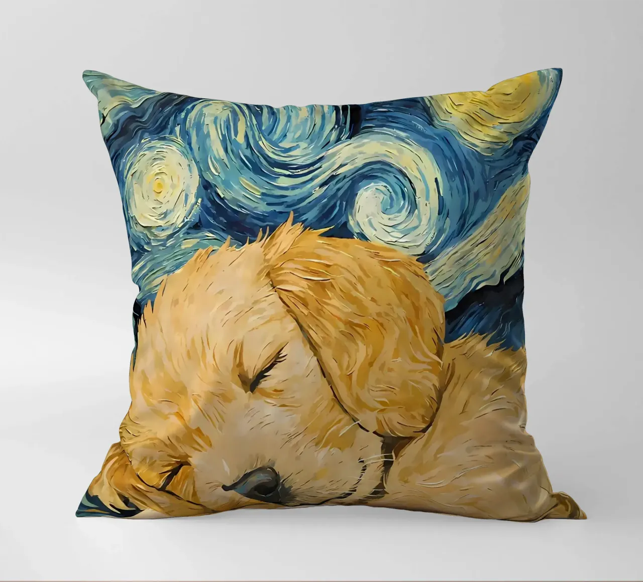 Cucciolo di Golden Retriever cuscino da Adrian Patel