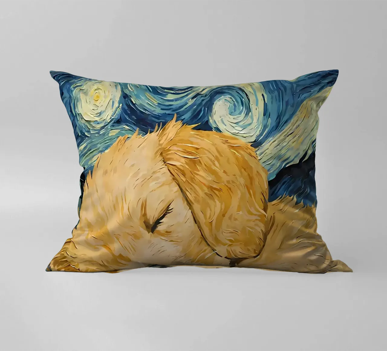 Cucciolo di Golden Retriever cuscino da Adrian Patel