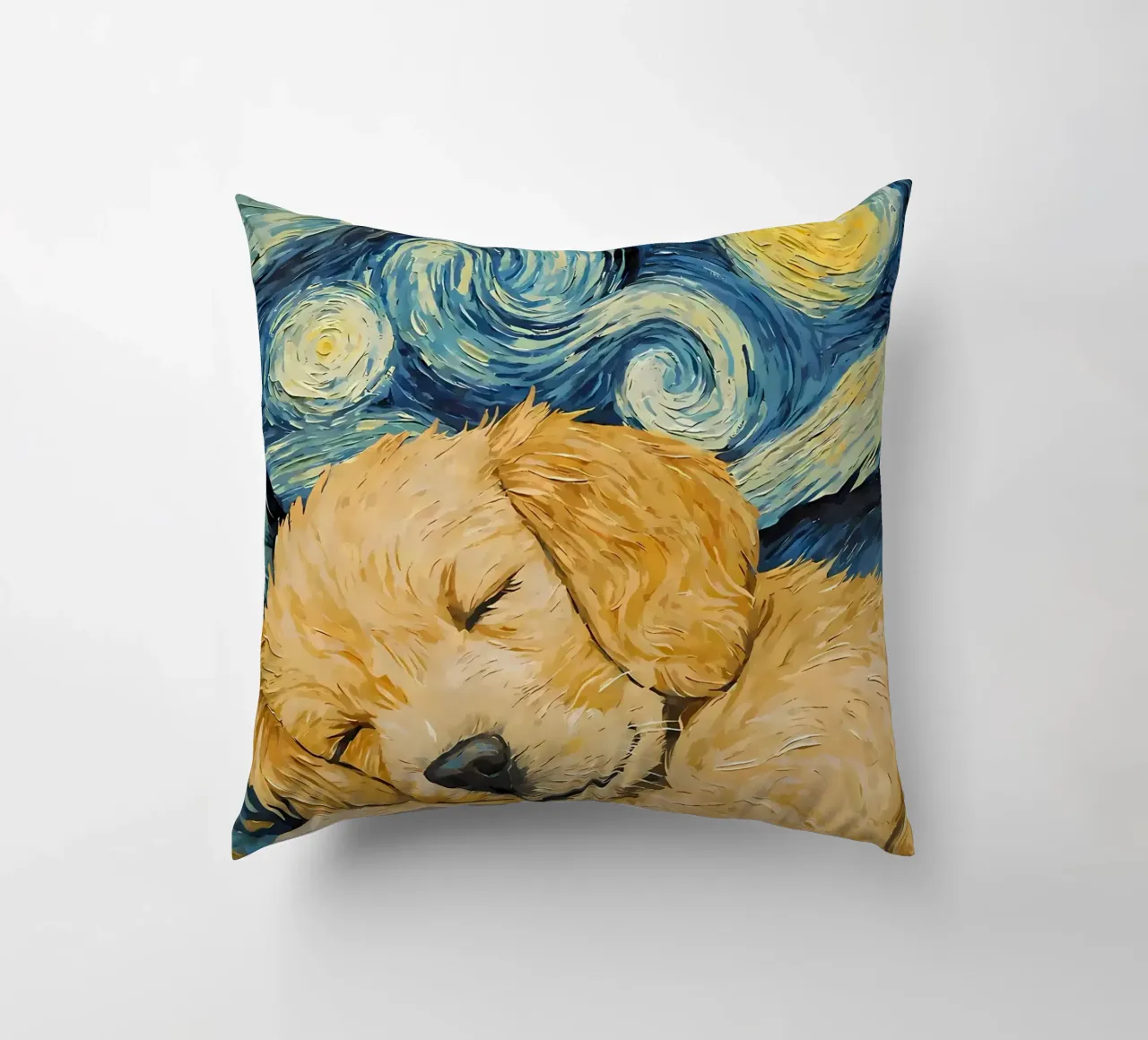 Cucciolo di Golden Retriever cuscino da Adrian Patel