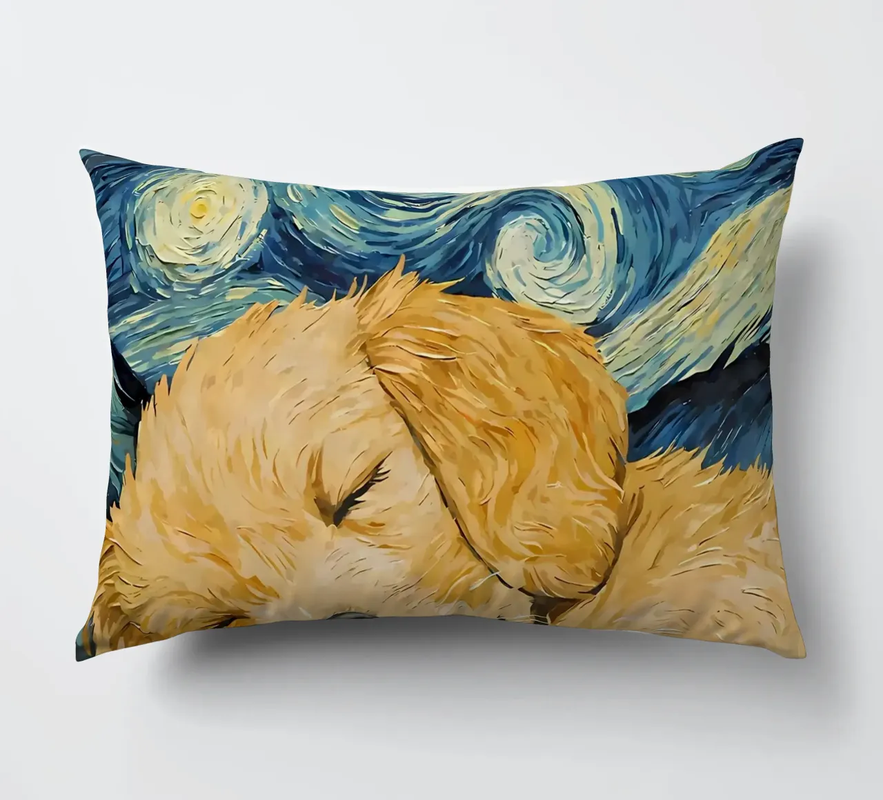 Cucciolo di Golden Retriever cuscino da Adrian Patel
