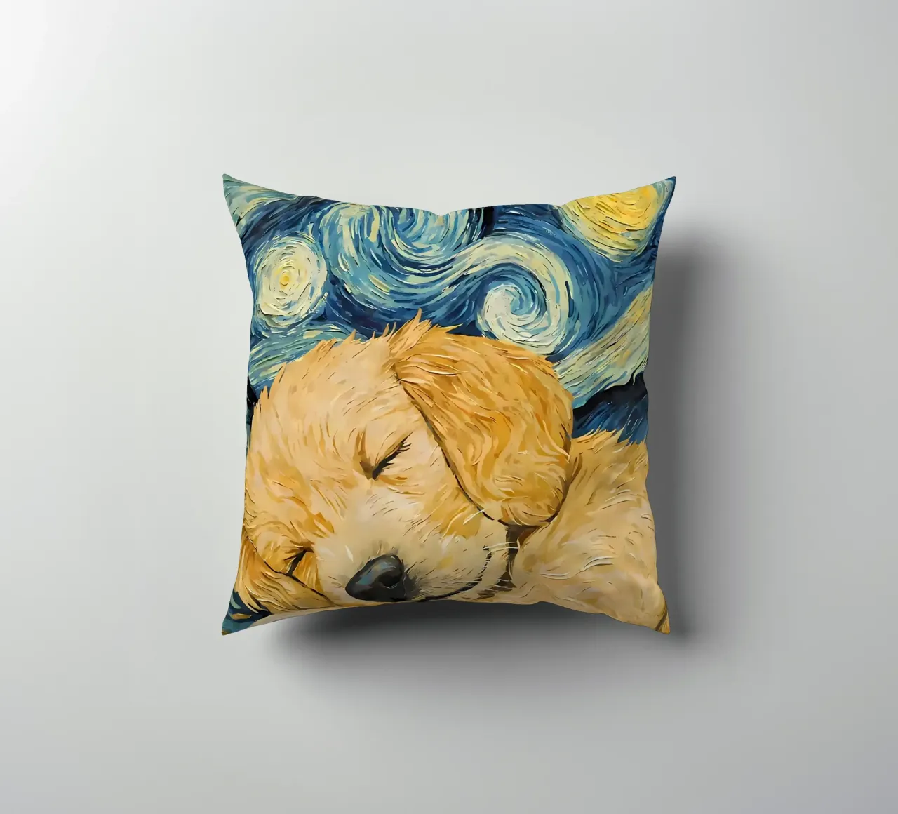 Cucciolo di Golden Retriever cuscino da Adrian Patel