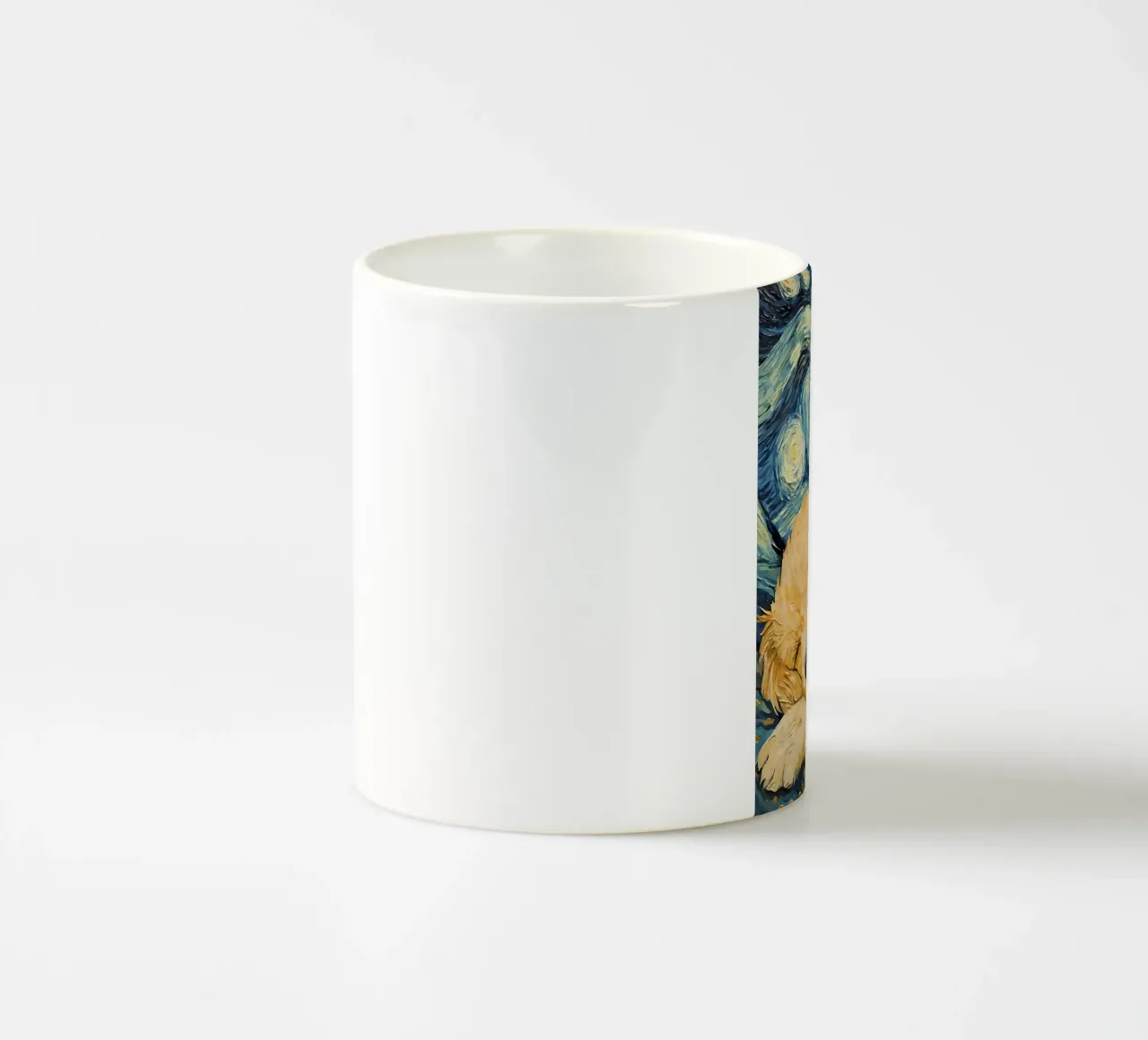 Cucciolo di Golden Retriever tazza in ceramica da Adrian Patel