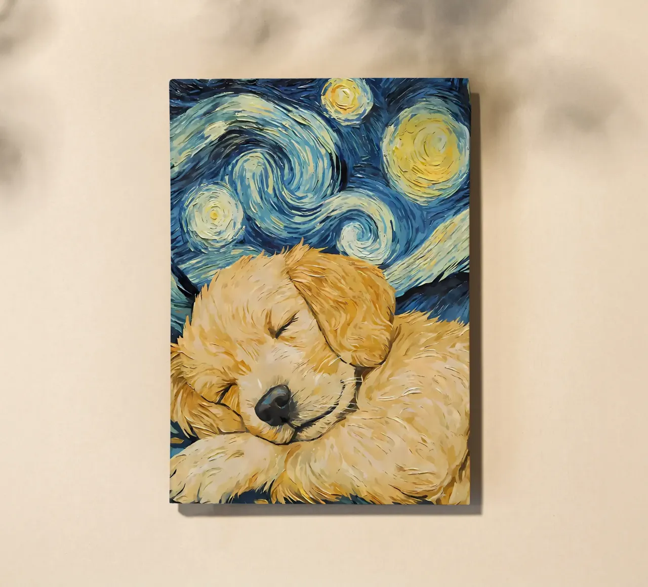 Golden Retriever Puppy notebook by Adrian Patel