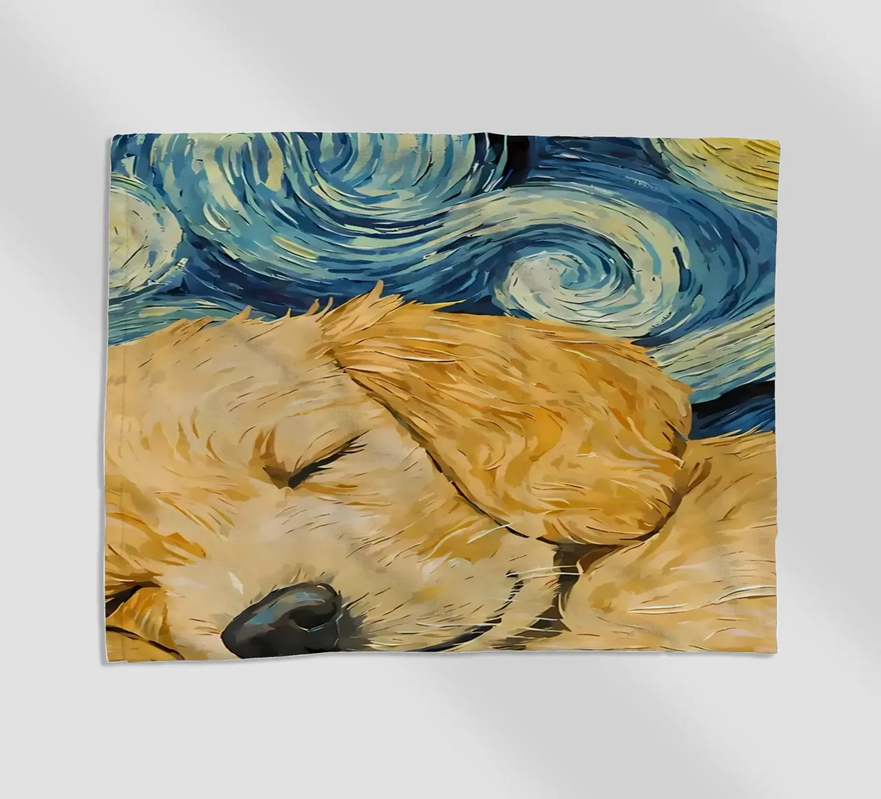 Cucciolo di Golden Retriever telo mare da Adrian Patel