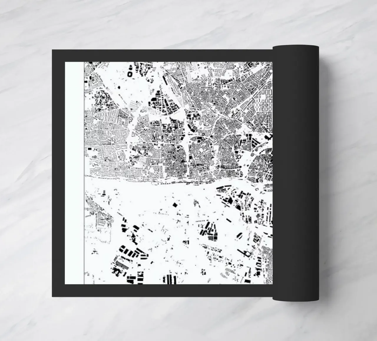 Hamburg zerbino da The Cartography Collection