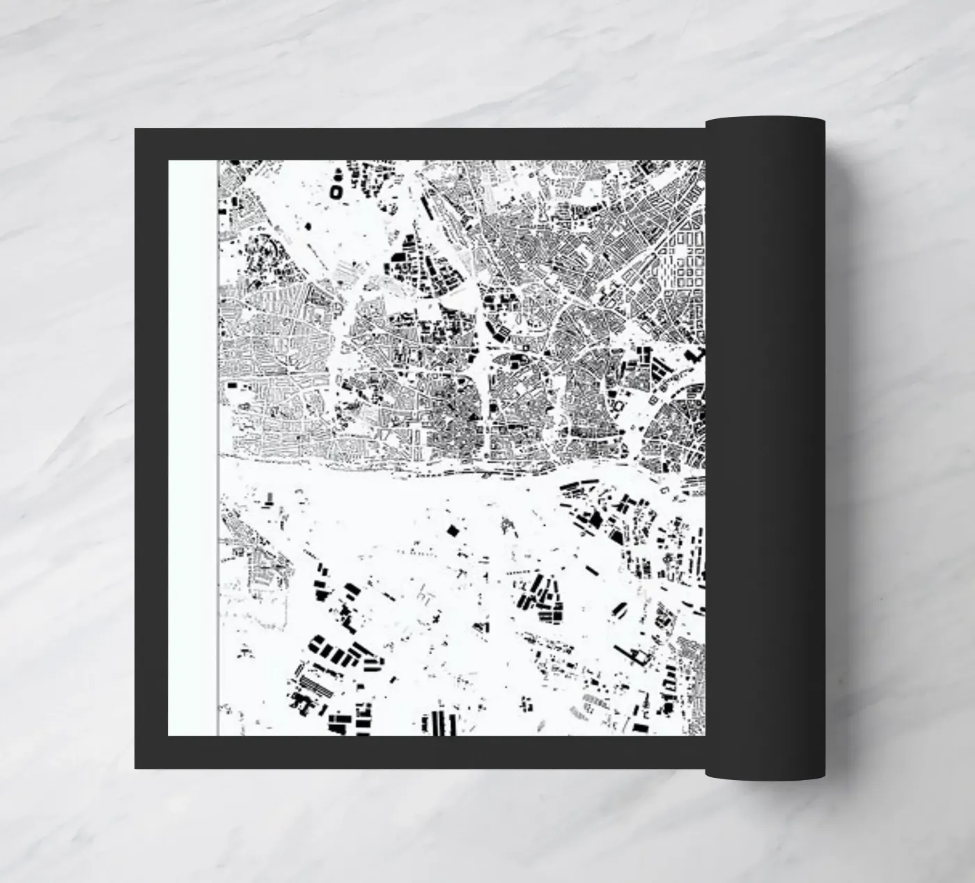 Hamburg Fußmatte von The Cartography Collection