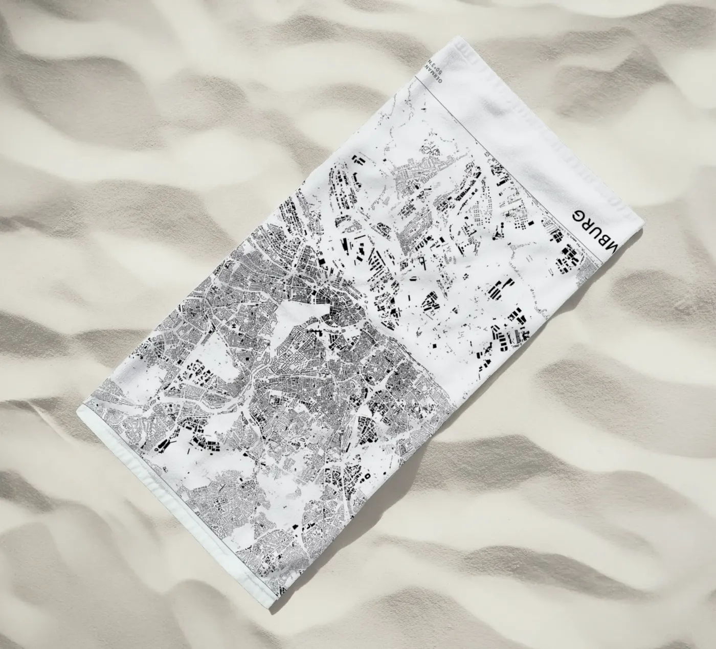 Hamburg telo mare da The Cartography Collection
