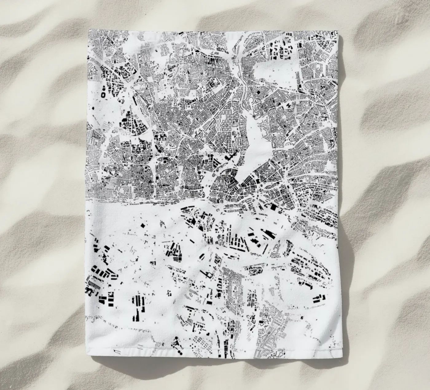 Hamburg telo mare da The Cartography Collection