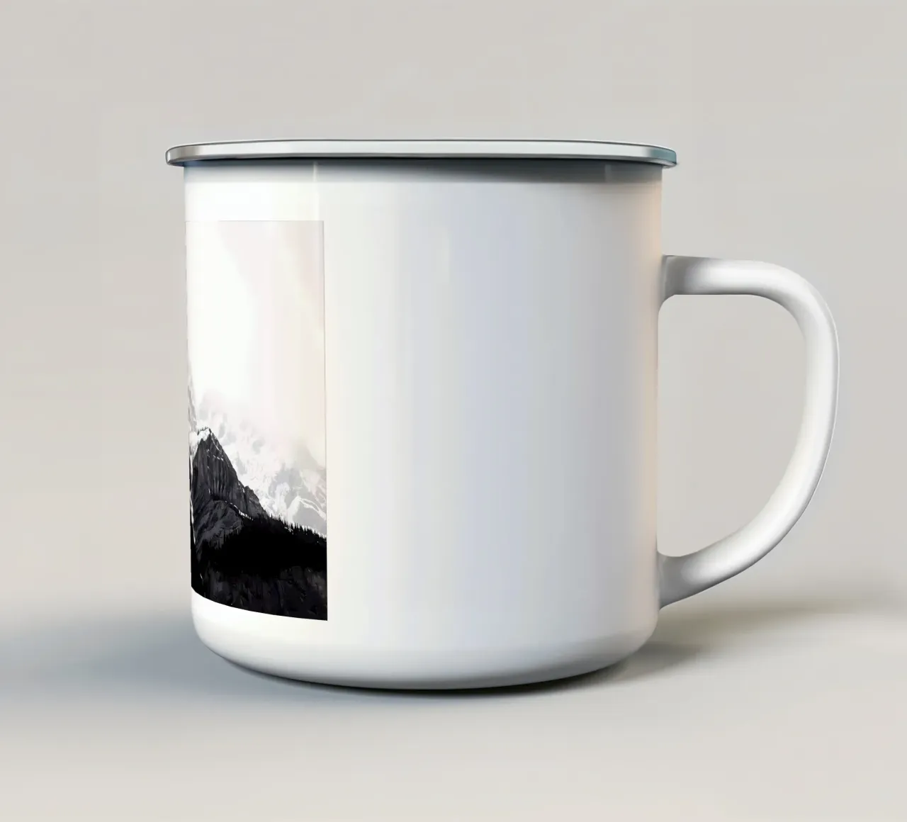 Terre ghiacciate tazza in smalto da Matthew Katz