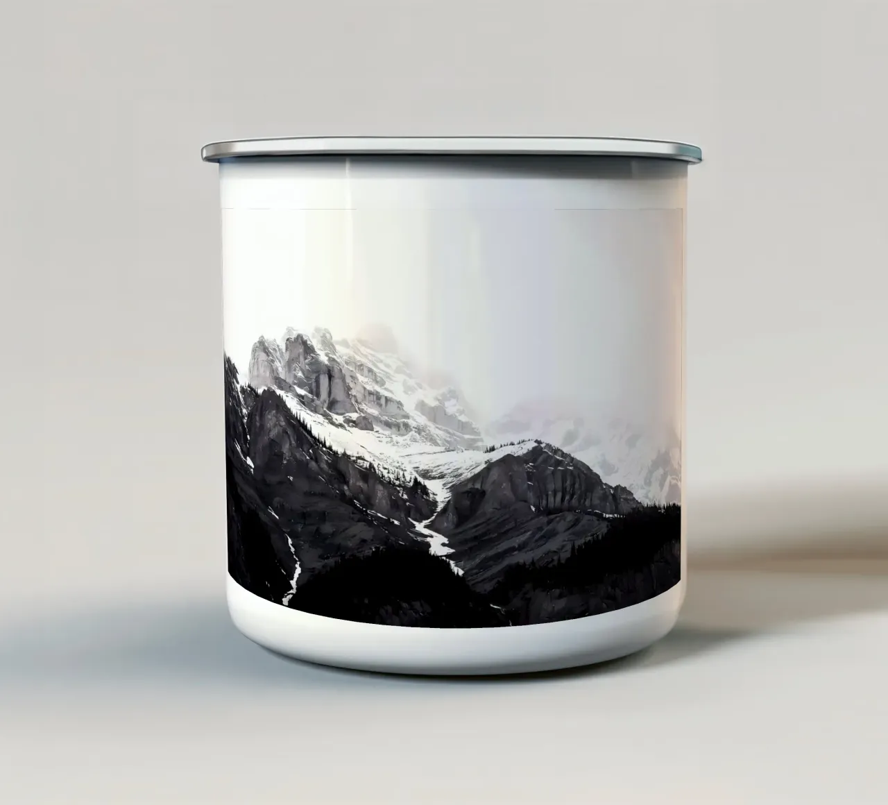 Terre ghiacciate tazza in smalto da Matthew Katz
