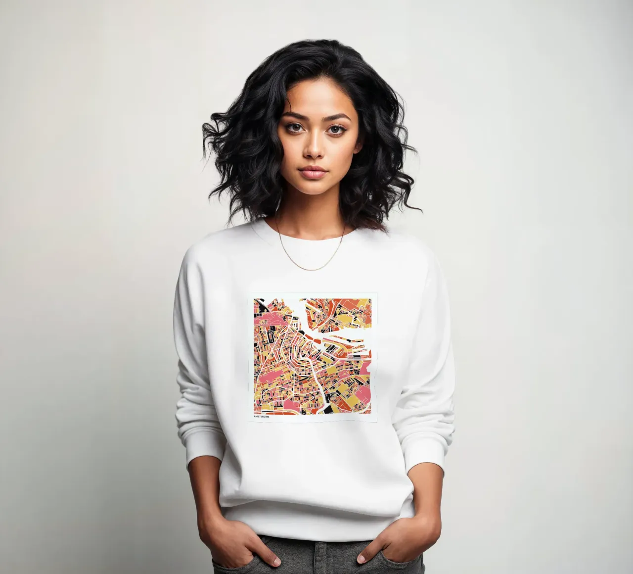 Amsterdam II felpa da The Cartography Collection