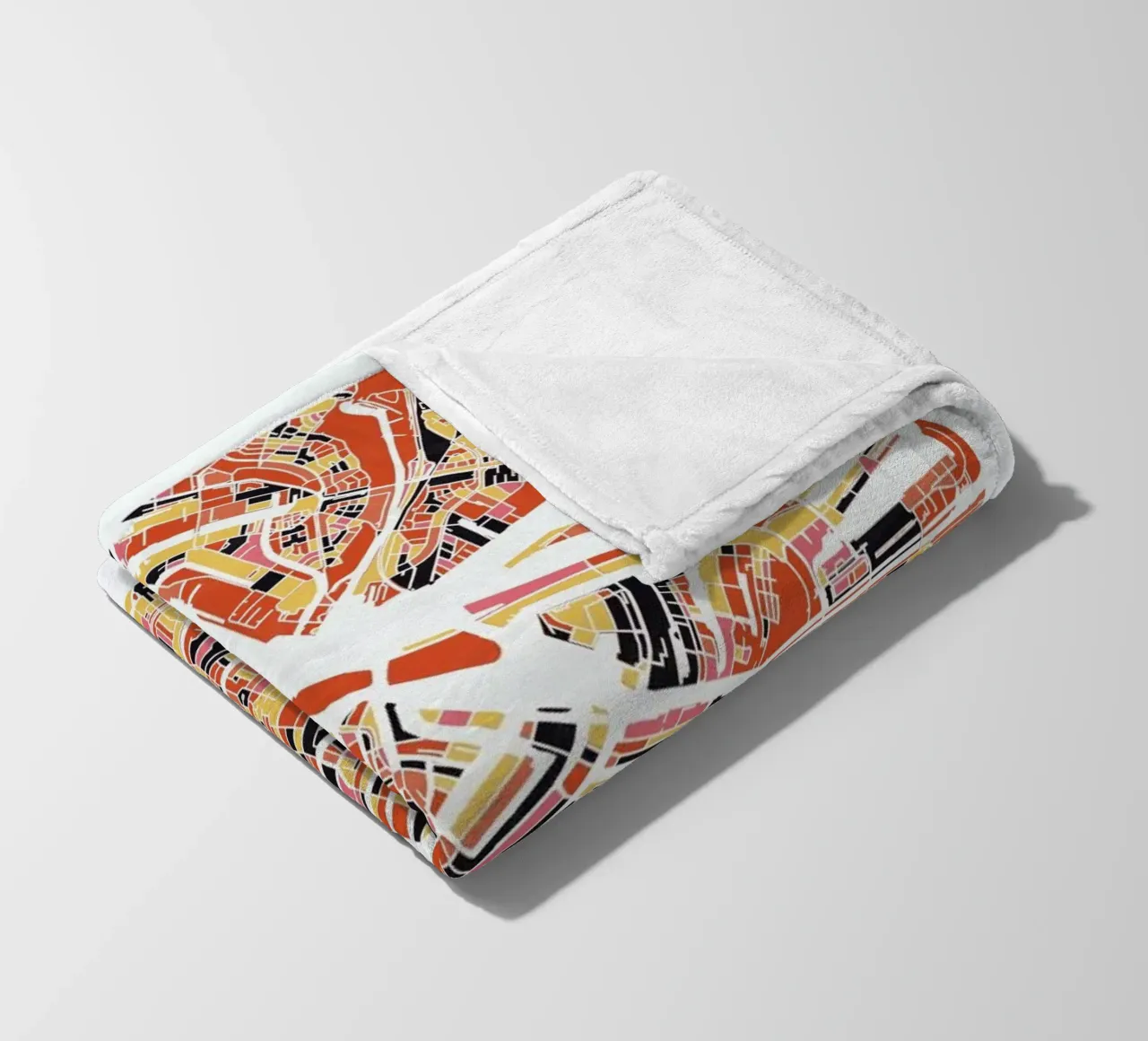 Amsterdam II coperta in pile da The Cartography Collection