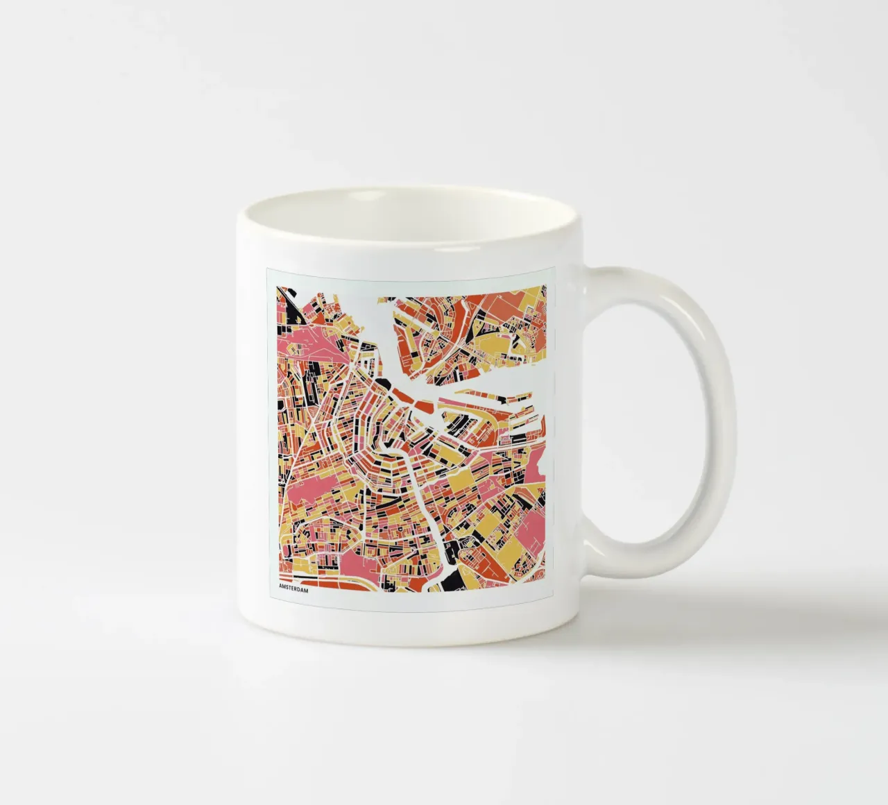 Amsterdam II tazza in ceramica da The Cartography Collection