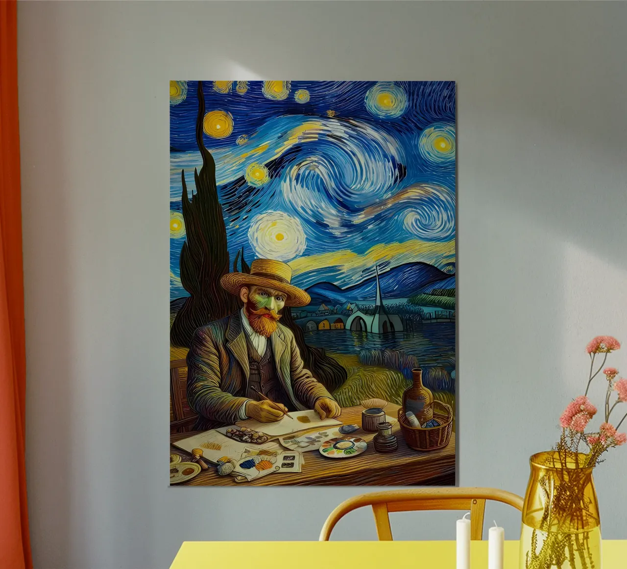 VanGogh Nuit étoilée hahnemühle de Adrian Patel