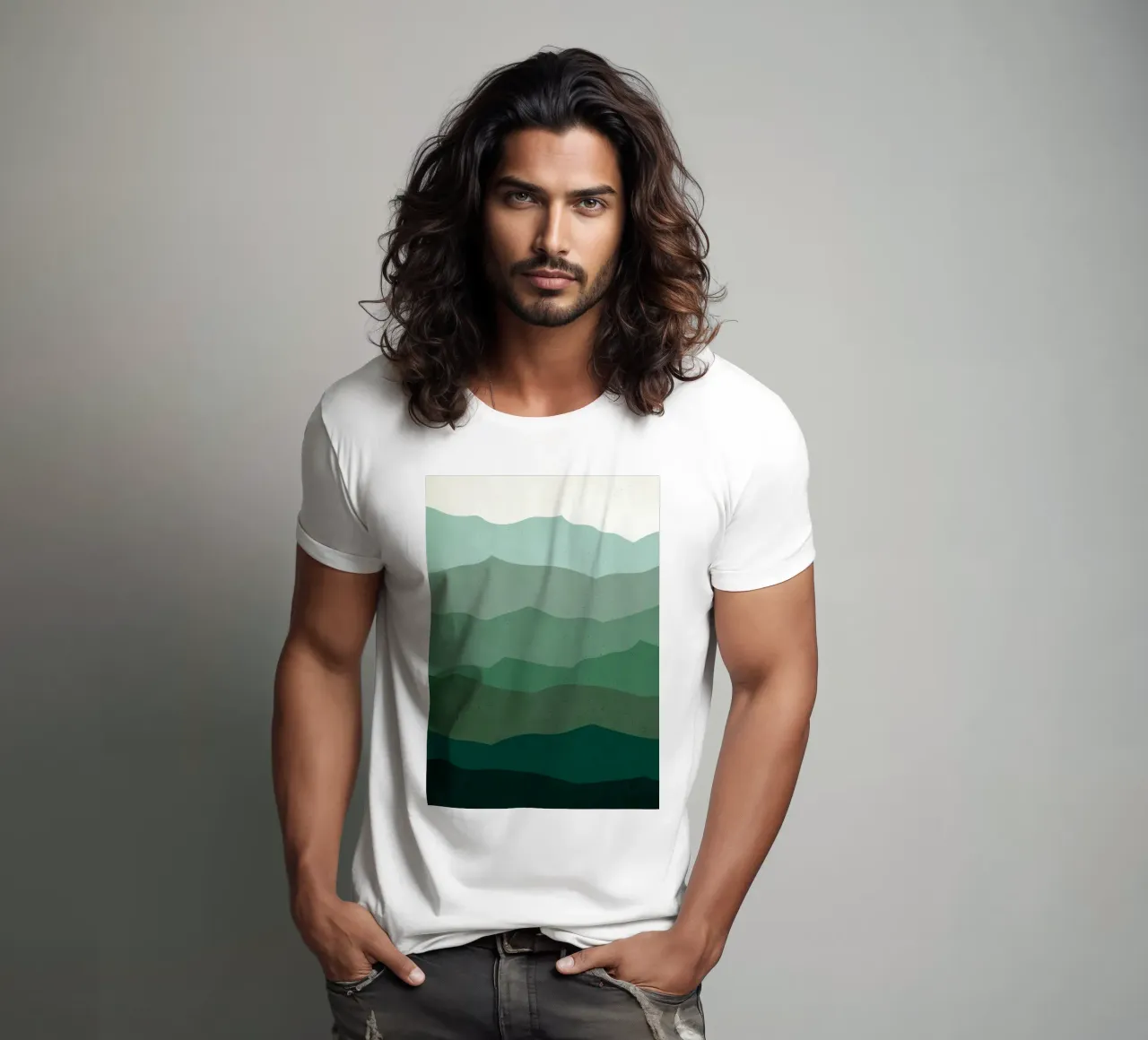 Paesaggio semplice 1 t-shirt da Bartosz Powalka